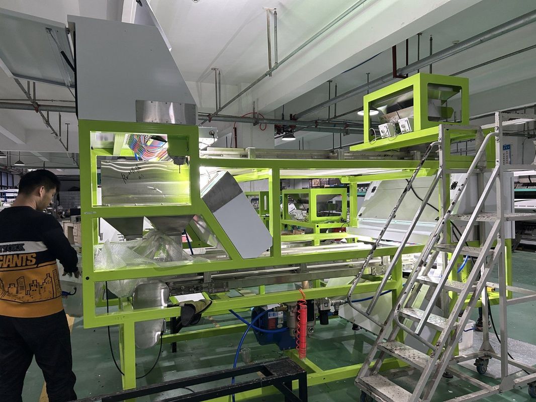 Wenyao Gordel Type Volledige Plastic Fleskappen Kleur Sorteren Machine