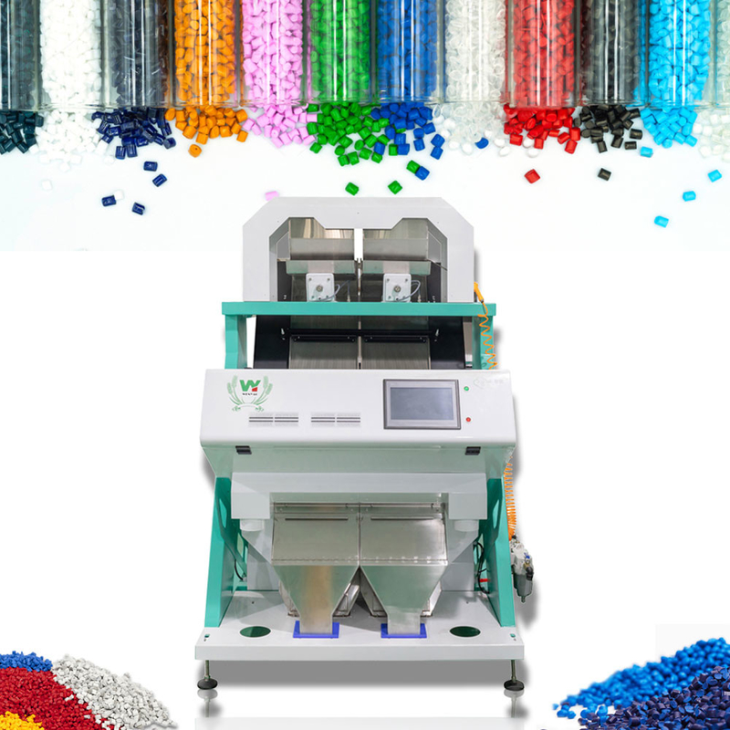 Wenyao CCD Gordel Kleur Sorter Voor Zwart Grijz Plastic Granule Pet Flakes Kleur Sorteren Machine