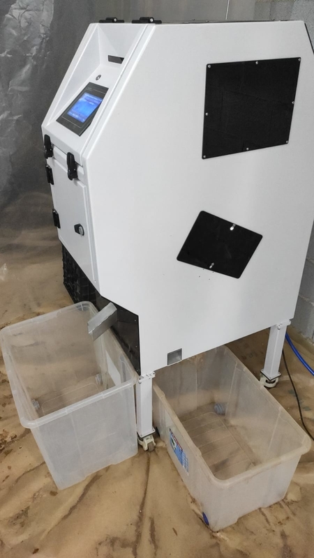 Kleursorteermachine Plastic kleur sorteren Scheidende kleur sorteren