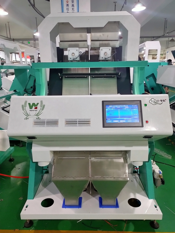 Optische koffiebonen kleur sorteermachine voor het afwijzen van verse en geroosterde koffiebonen voor de landbouw