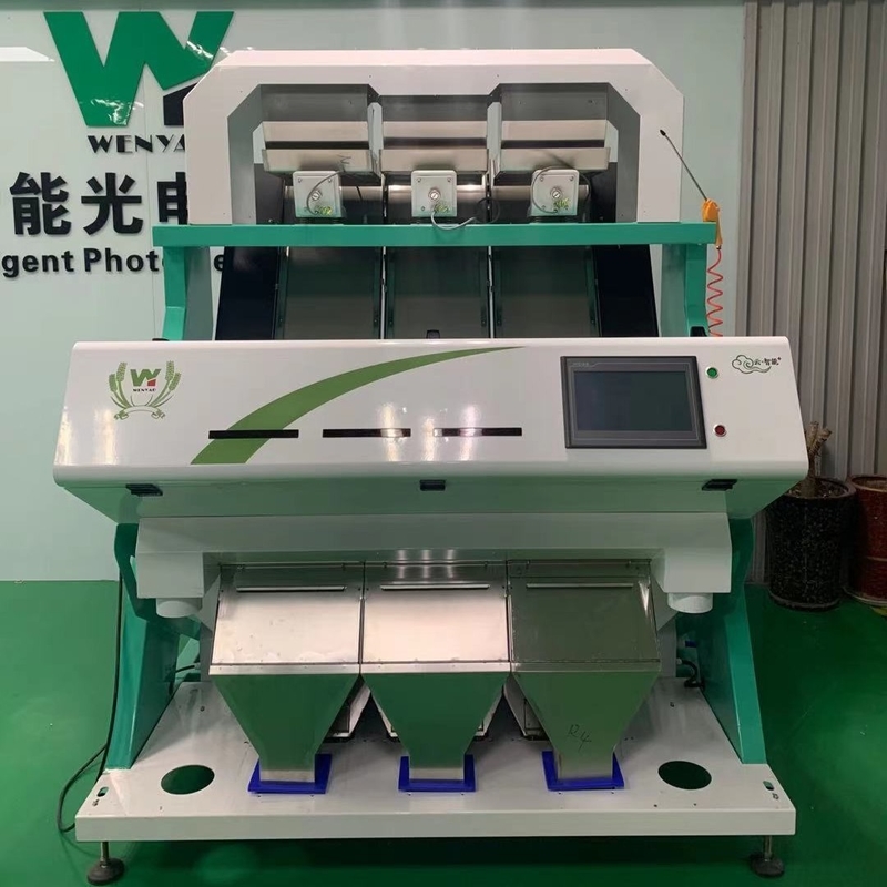 Wenyao 3 Chute Zwarte bonen Kleur Sorter Intelligente Bonen Kleur Sorteren Machine