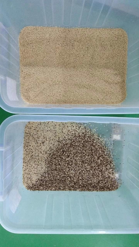 2 kanalen Hoog nauwkeurige Perzikgum Graan Kleur Separator Arabische Olibanum Gum Kleur Sorteren Machine