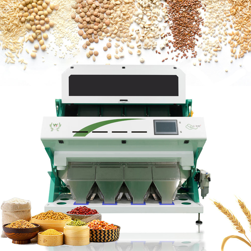 Automatische CCD-optische millet, paddy, tarwe, sesam, bonen, plastic rijst, kleur sorteren machine