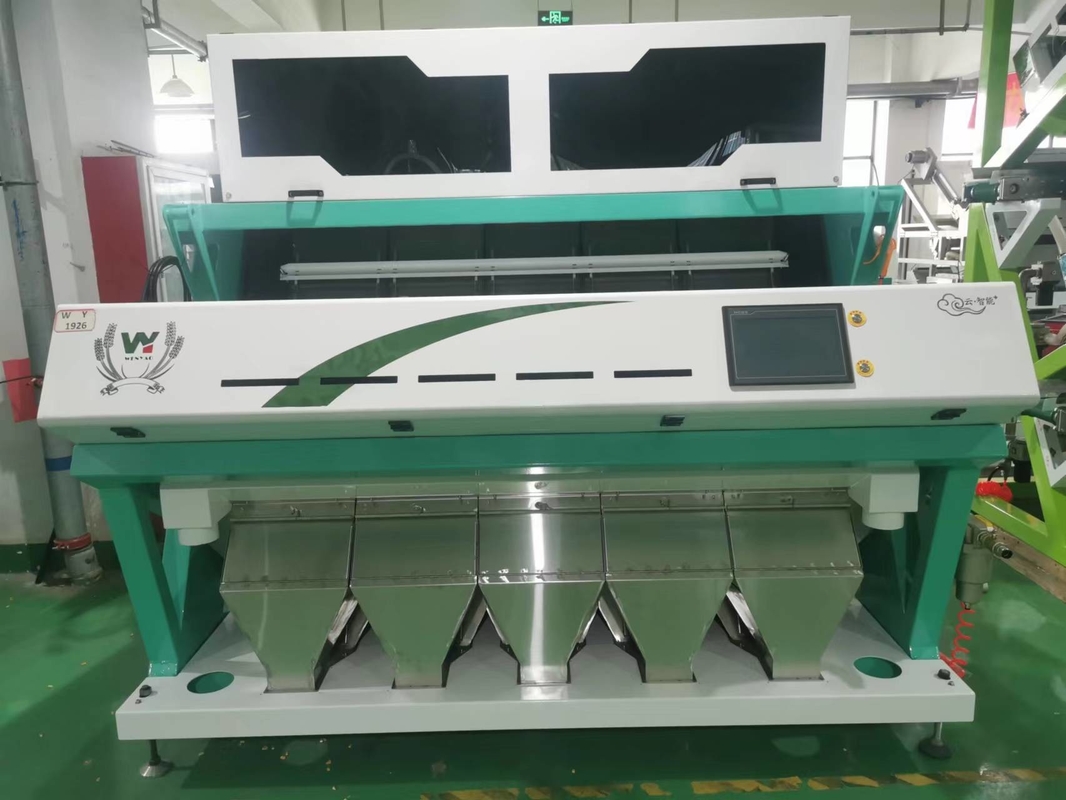 2000 kg/u Peru Quinoa Optische Sorteerder Volledige Kleur CCD Sorteermachine Sorteermachine voor Andes Granen