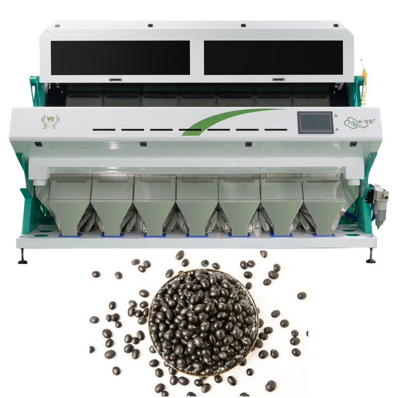 Wenyao 7 Chute Fabrikant Kleur Selecterende Machine Zwarte Bonen Kleur Sorter