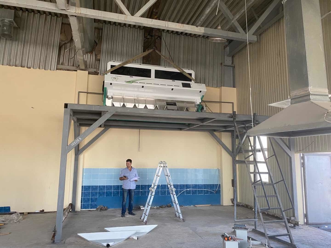 Wenyao 8 Chute Grote capaciteit Kleur sorteren machine Chickpea kleur sorteren apparatuur