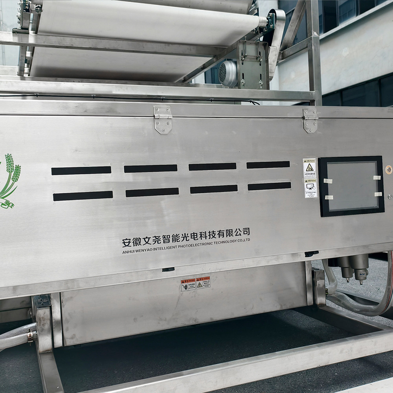 Hoge nauwkeurigheid, hoge efficiëntie, waterdicht 304 materiaal droog erts nat ertsband kleur sorteermachine