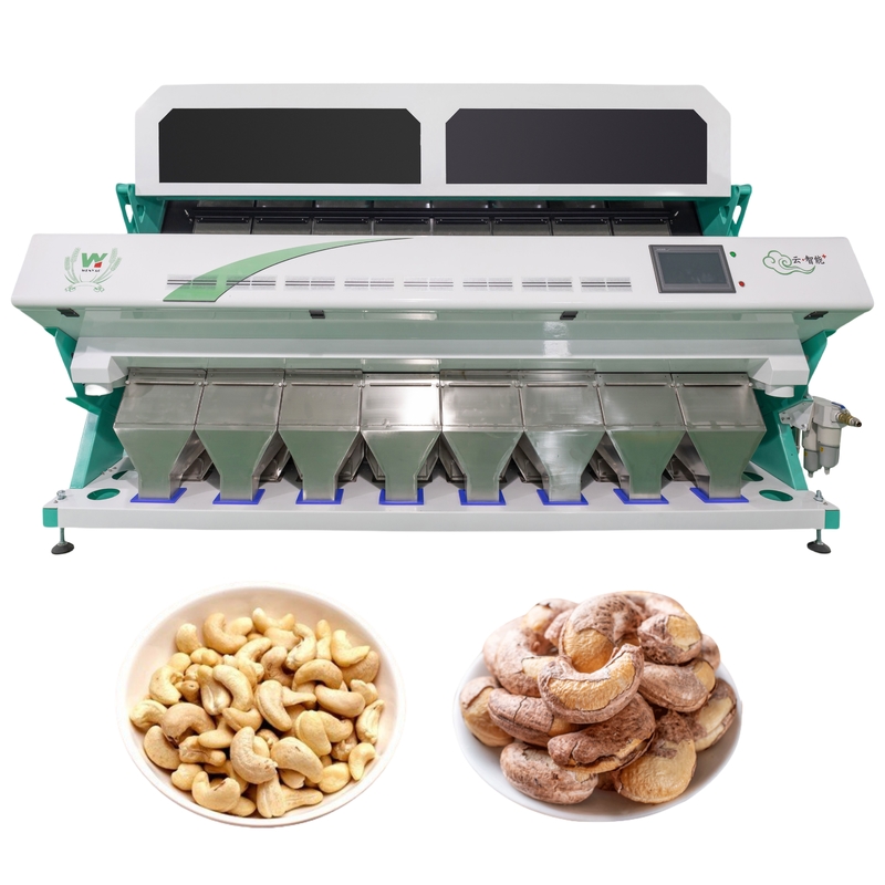 Cashew Noot Kleur Sorteren Machine CCD Camera Intelligente Kleur Sorter Voor Noten Bonen