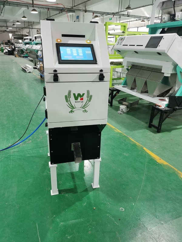 Wenyao WYCS1-32 Mini Bruine Bijenpollen Kleur Sorteermachine voor het afwijzen van Gele Bijenpollen van Bruine Bijenpollen Kleur Separatie