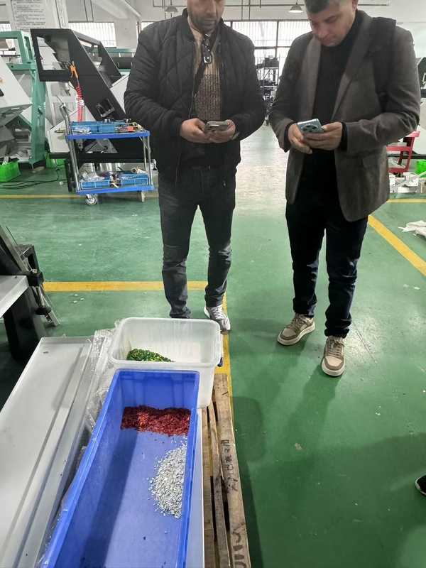 Wenyao Kleursorteermachine PET PVC Flakes Plastic Kleur Sorter door kleurverschil