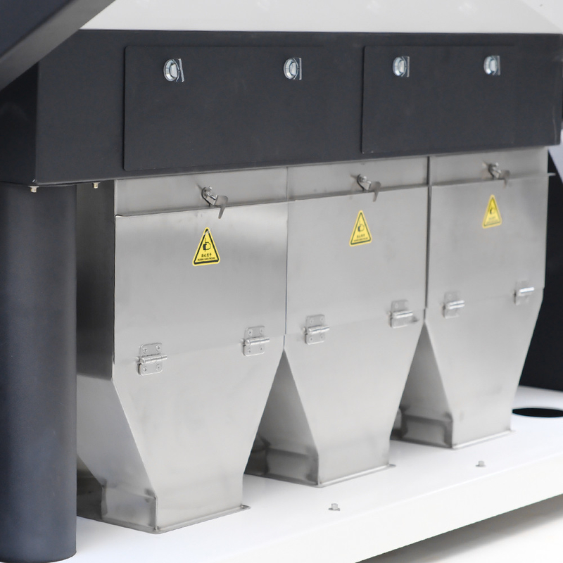3 schachten 1 TON Optische kleur sorteermachine Guatemala Kardamoensorteermachine voor specerijen van hoge kwaliteit