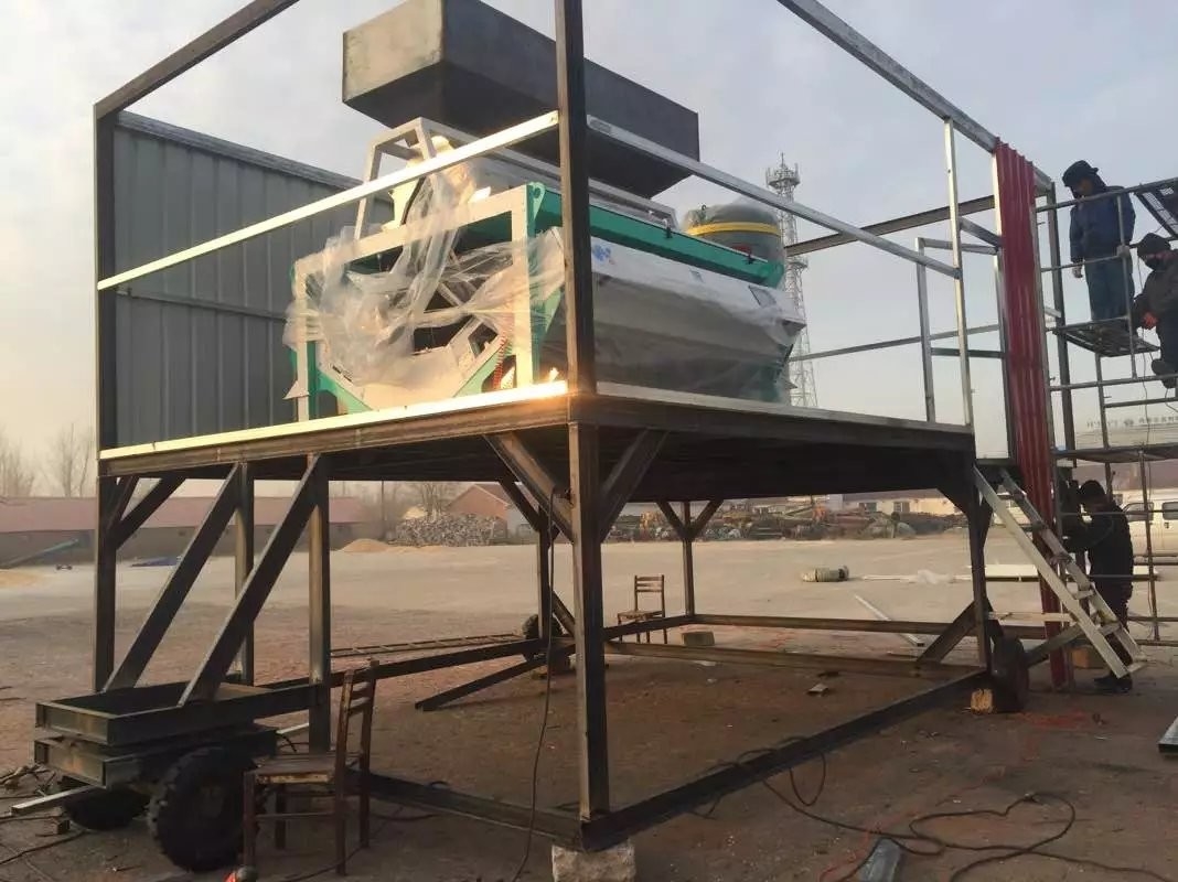 12 Schuit Grote capaciteit rijstkleur sorteermachine Intelligente kleur sorteerder voor verschillende gewassen