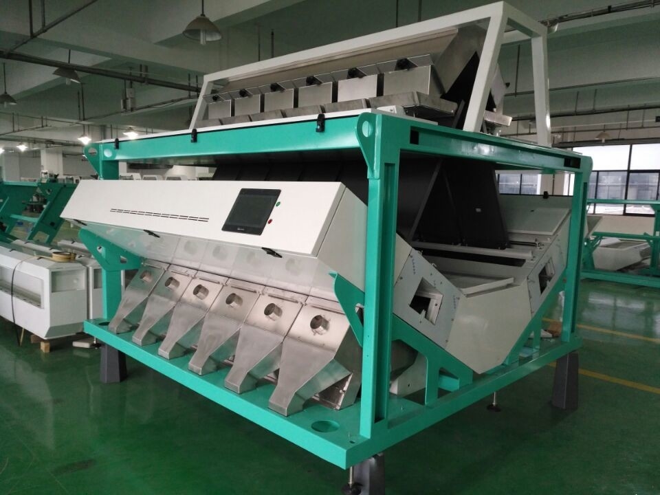 Wenyao 12 Chute Grote capaciteit Tarwe Kleur Sorteren Machine Automatische Graan Kleur Sorteren