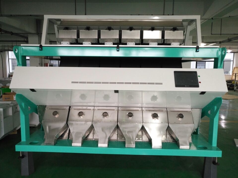 Wenyao 12 Chute Grote capaciteit Tarwe Kleur Sorteren Machine Automatische Graan Kleur Sorteren