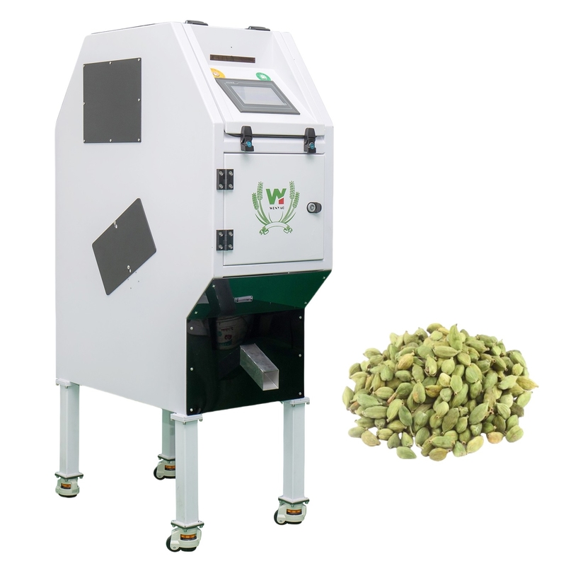 Cardamom kleur sorter chute stijl mini kleur sorteren machine voor bonen noten