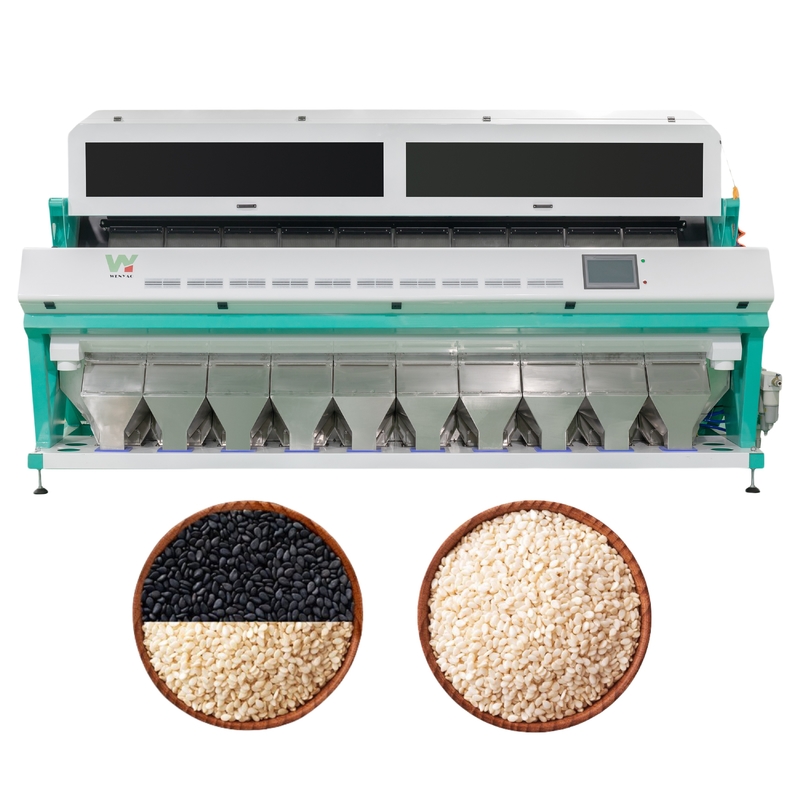 Wenyao 10 Chute Sesam Kleur Sorter Equipment Multifunctionele Graan Kleur Sorteren Machine