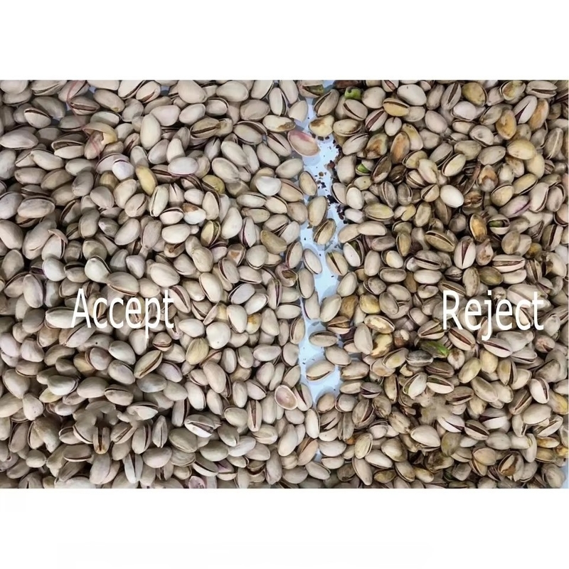 AI Learning Intelligent Belt Style Pistachio Nuts Kleur Sorter Machine