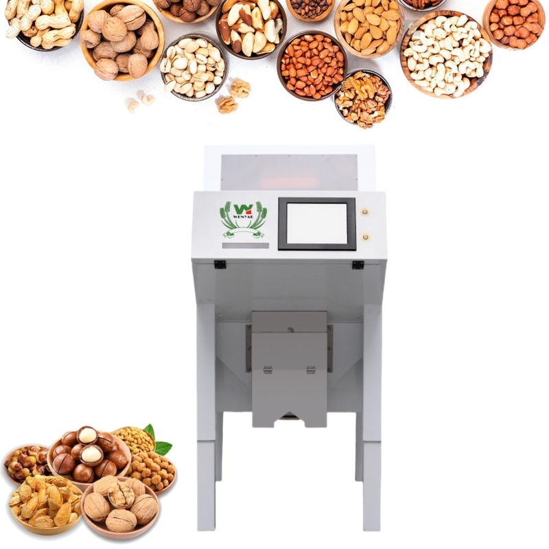 Wenyao Intelligent Chute Style Noot Shell and Kernel Separating Machine Noot Color Sorter Machine 64 kanalen