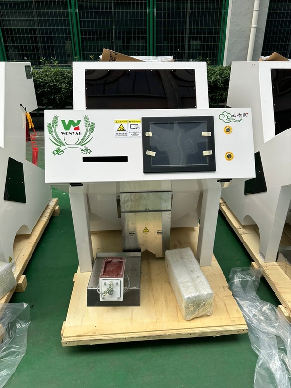 Wenyao grondnoot kleur sorteermachine 1 chute optische sorteermachine voor gedroogde abrikozen