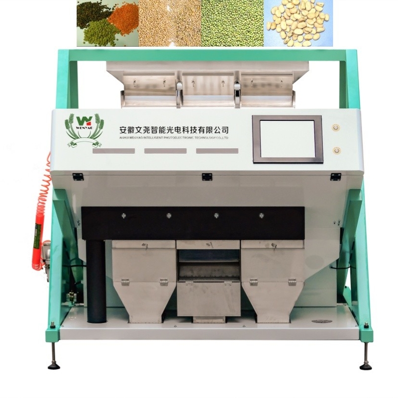 Wenyao Hoge capaciteit 192 kanalen Optische puls Kleur sorteermachine Lupins Veld erwten Fabacea bonen sorteren machine voor peulvruchten