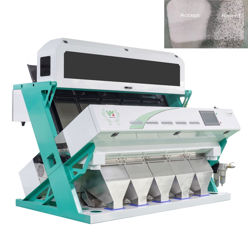 Zout Stainless Steel 316L Optische Sorteringsmachine CCD Industrie Kleur Sorter Zout Reiniging Separator Hoog nauwkeurig China
