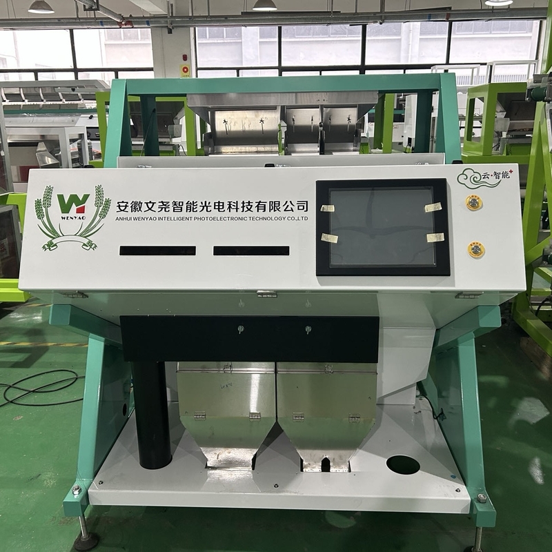 2 kanalen Hoog nauwkeurige Perzikgum Graan Kleur Separator Arabische Olibanum Gum Kleur Sorteren Machine