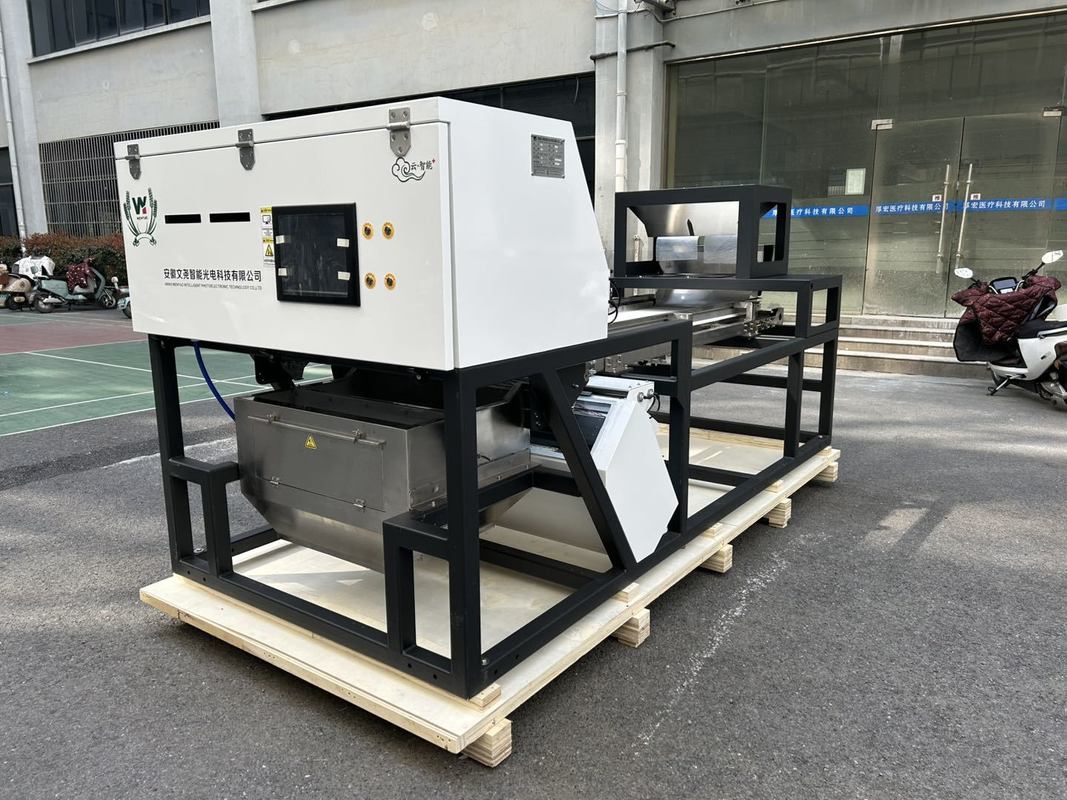 Hogesnelheid Hazelnoot Kleursorteermachine Voor Hazelnoot Optische Kleursorteerder