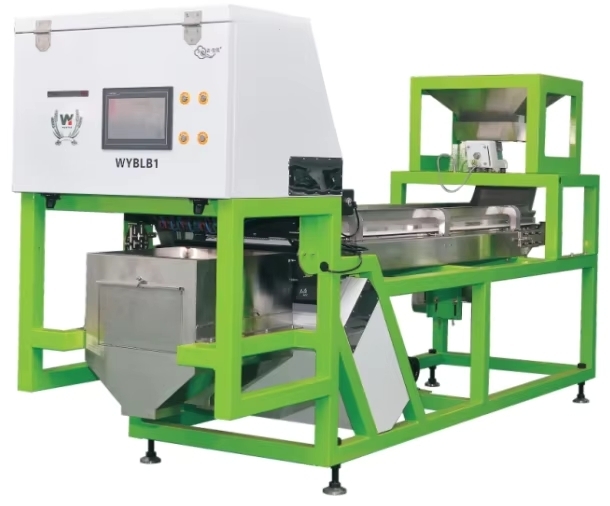 Industriële tomaten cherry kleur sorteermachine 1000 kg/u roestvrij staal
