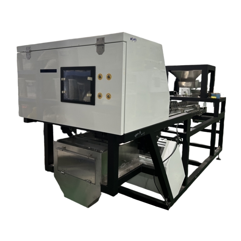 Industriële tomaten cherry kleur sorteermachine 1000 kg/u roestvrij staal