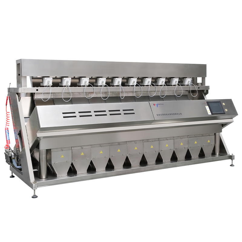 Wenyao 10 Chute High Technology AI Learning ABS PVC PET Plastic Kleur Sorteren Machine