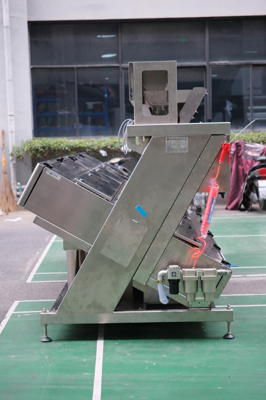 Wenyao 10 Chute High Technology AI Learning ABS PVC PET Plastic Kleur Sorteren Machine