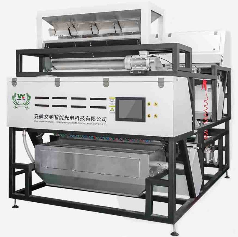 High Capacity 2 Stage 4 Chute Quartz Minerals Glass Cullets Color Sorter Sorting Machine with 10-20Ton/h Capacity