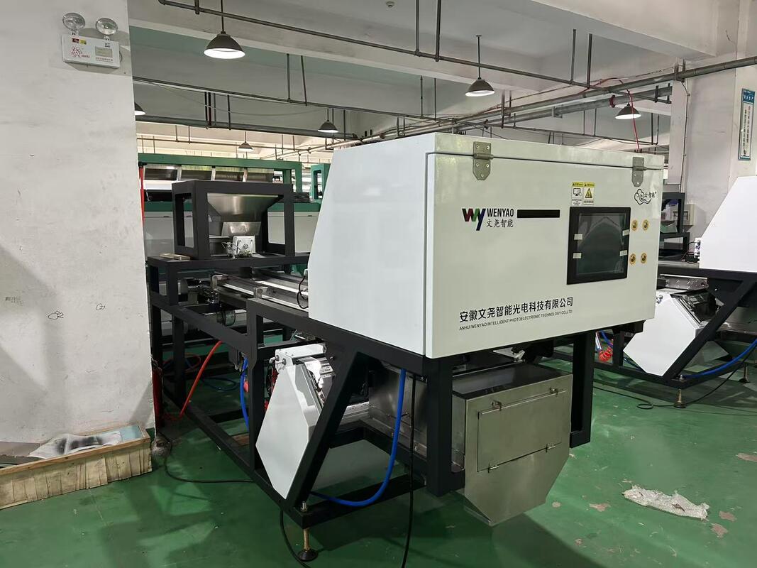 Pixel WENYAO CCD Optical Peeled Garlic Peanut Macadamia Nuts Pistachio Unpeeled Garlic Colour Sorting Machine