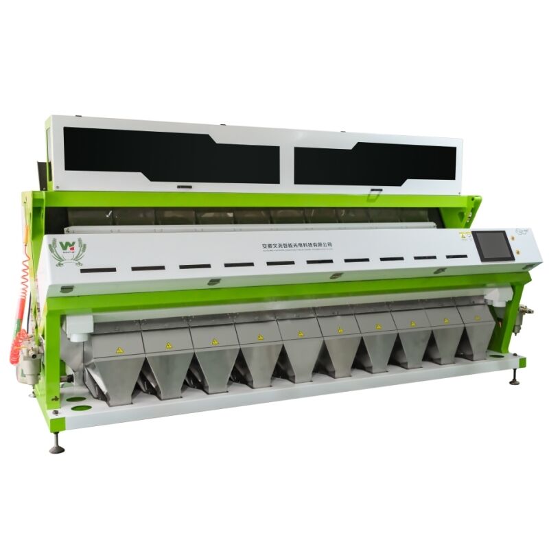 Wenyao 10 Chute 640 Channels Grote capaciteit Kleur sorteermachine voor bonen Mung Bonen Nierbonen Optische sorteermachine voor noten sorteren