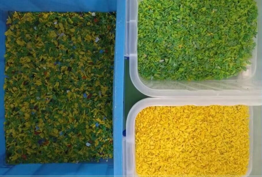 Intelligente kunststof kleurensorteerder Geschikt voor PET-, PC-, HDPE-, PVC-vlokkenkleurensorteerdersmachine