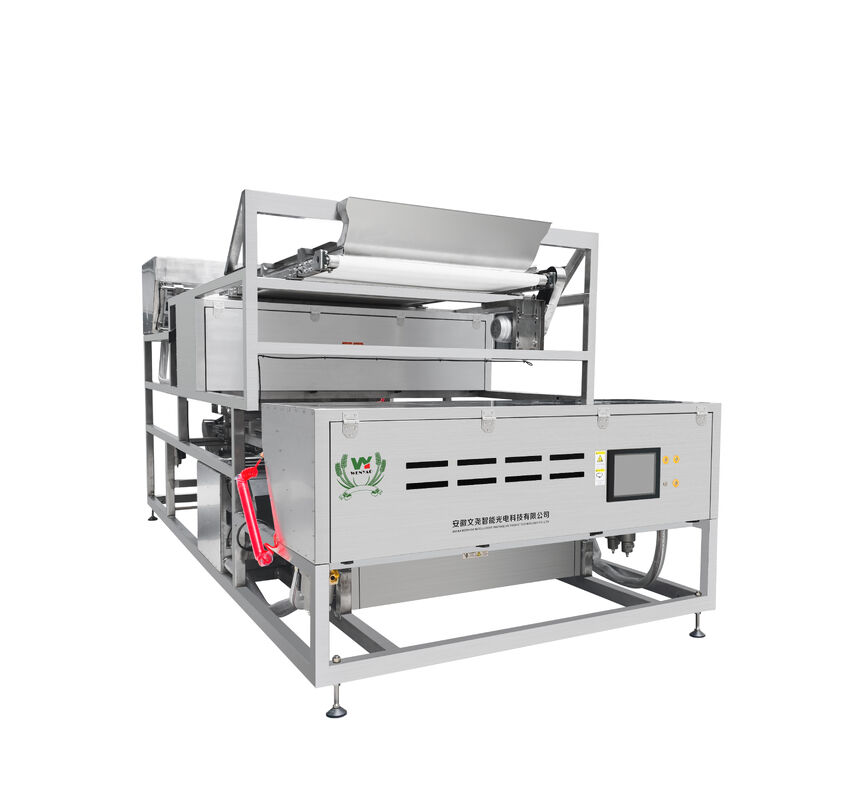 High Speed Digitalized Module Nuts Color Sorter with Intelligent Modular Structure and 5400 Pixels CCD Camera
