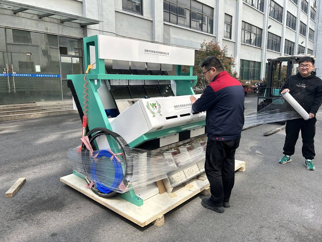 WENYAO Intelligente 4-goots Optische Graansorteermachine Hoge Nauwkeurigheid en 2-4 T/H Capaciteit Rijst Tarwe Sorteermachine