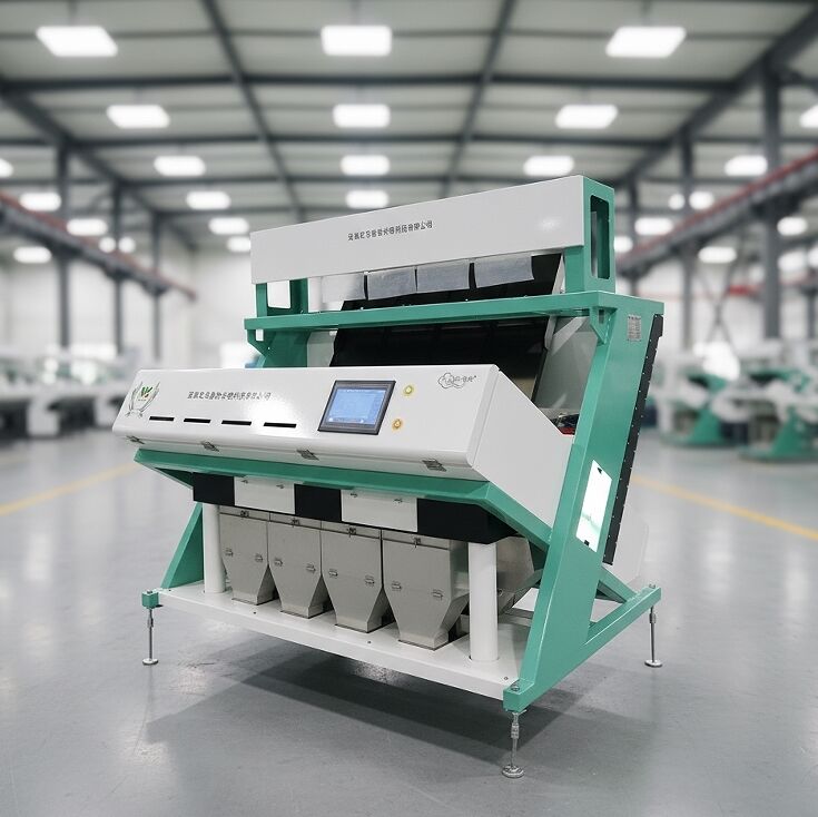 China Automatische hoogtechnologische rijst optische kleur sorter Sesam maïs verwerking kleur sorteren machine