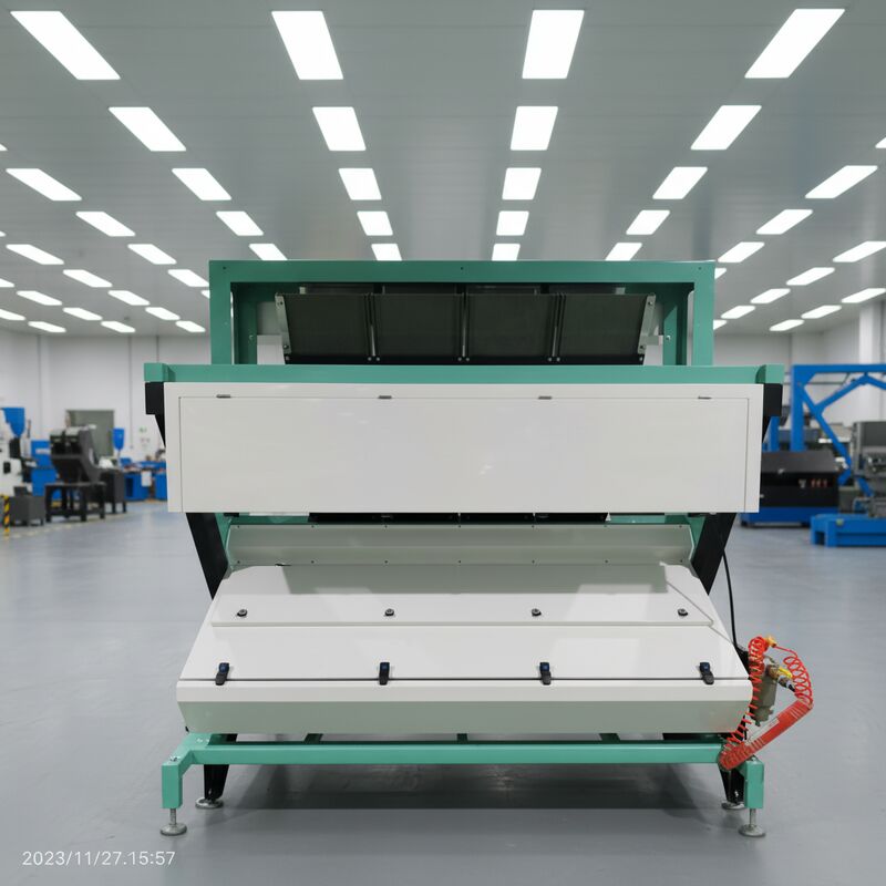 China Automatische hoogtechnologische rijst optische kleur sorter Sesam maïs verwerking kleur sorteren machine