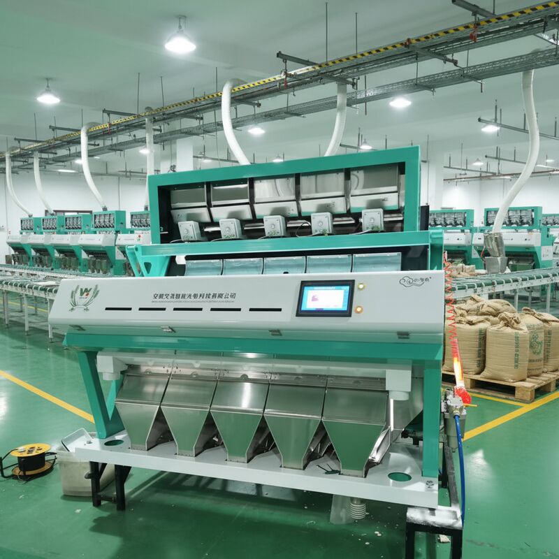 Wenyao Plastic Colour Sorter 5 Schutes Plastic Flakes Sorter Machine Geautomatiseerde Plastic Colour Sorting Machine Voor Recycling Plastic Sorting