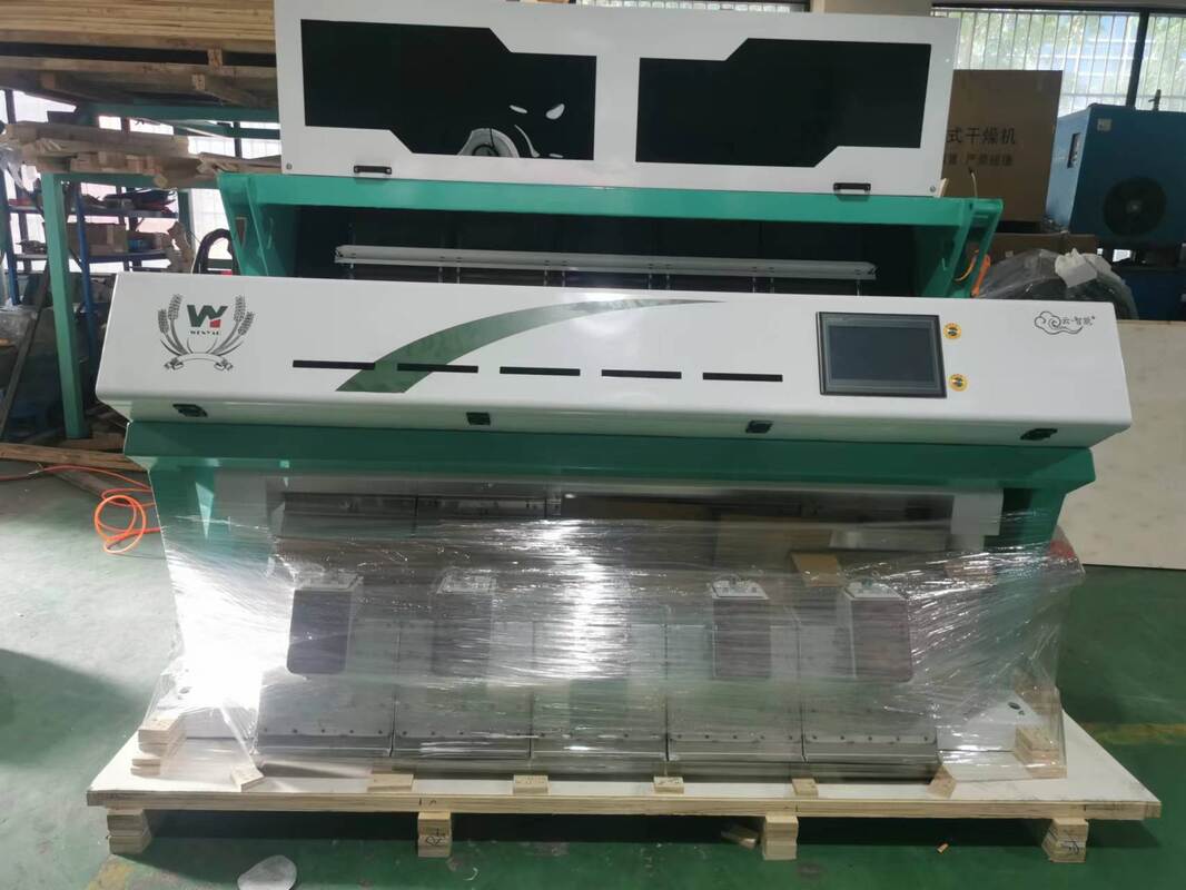 Wenyao Plastic Colour Sorter 5 Schutes Plastic Flakes Sorter Machine Geautomatiseerde Plastic Colour Sorting Machine Voor Recycling Plastic Sorting