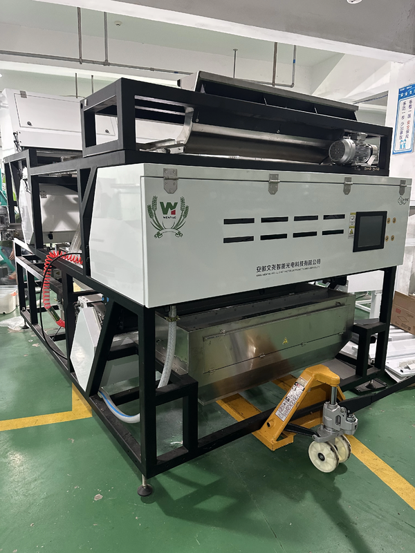 High Precision Quartz Color Sorting Machine met 99,99% nauwkeurigheid en dubbelzijdige camera detectie voor silica zand scheiding