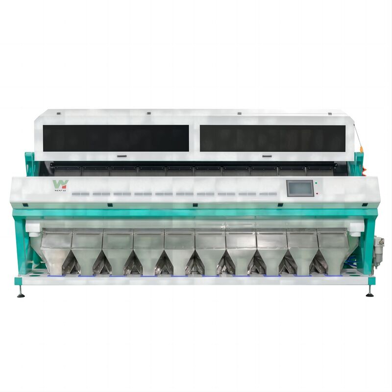 WENYAO 10 Chute rijstkorrelreinigings- en sorteermachine met hoge capaciteit met Japan voor CCD-sensor 0,999 nauwkeurigheid 2 jaar garantie