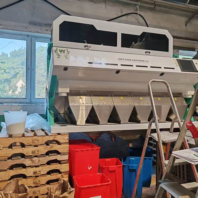 Wenyao AI Optische sorteermachine voor notenzaden Pompoen Cashew Amandel Pinda Vormsorteerder Kleurensorteerder