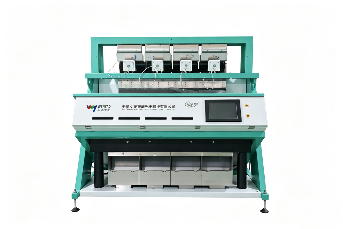 Wenyao Concurrerende prijs 4 Chute AI rijstkleur sorteren machine kleur sorteren machine kleur sorteren sensor rijst sorteren machine