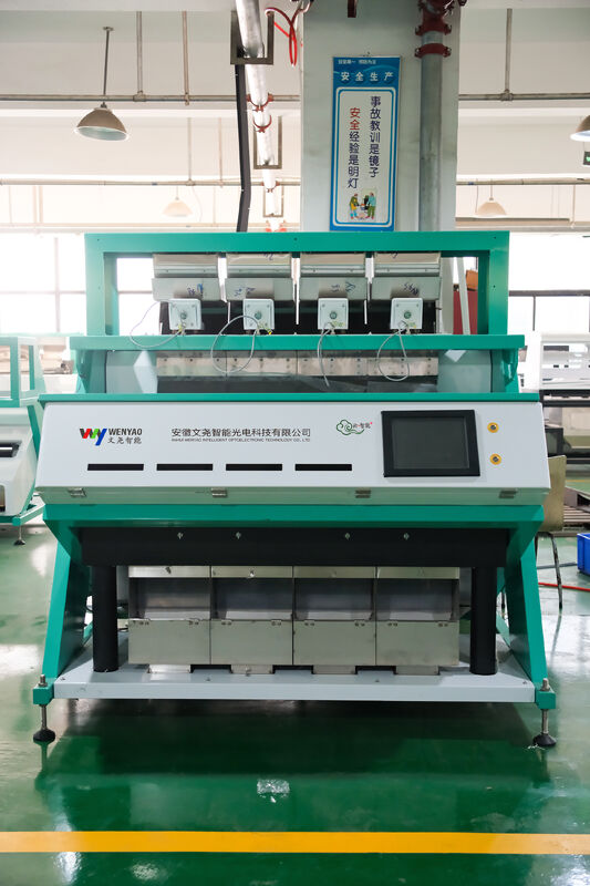 Wenyao Concurrerende prijs 4 Chute AI rijstkleur sorteren machine kleur sorteren machine kleur sorteren sensor rijst sorteren machine