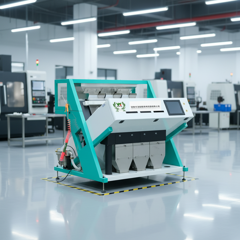 Wenyao Sojabonen Maïs Suiker Koffiebonen Kleur Sorteren Machine Nieuw ontwerp Volledig Automatische Kleur Sorteren Machine