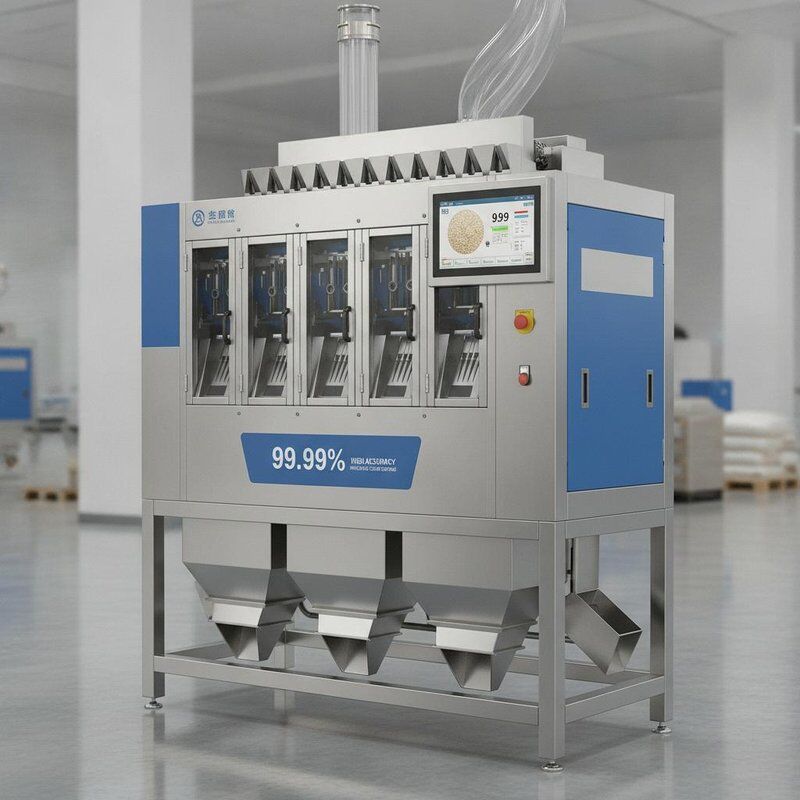 De langlopend Geblancheerde van de de Sorteerdersmachine van de Rijstkleur Sorteermachine van de de Nauwkeurigheidskleur Hoge
