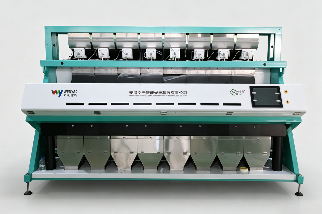 Wenyao 2026 AI Intelligente Hazelnoot Kleuren sorteermachine met 99,95% Sorteernauwkeurigheid en 12-inch Flexem Touchscreen