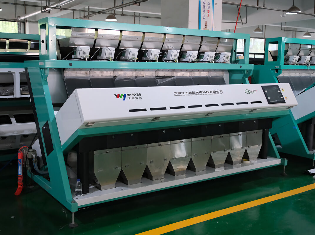 Wenyao 2026 AI Intelligente Hazelnoot Kleuren sorteermachine met 99,95% Sorteernauwkeurigheid en 12-inch Flexem Touchscreen
